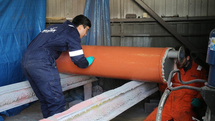 Solutie noua de la BELZONA, izolare termica cu protectie la coroziune