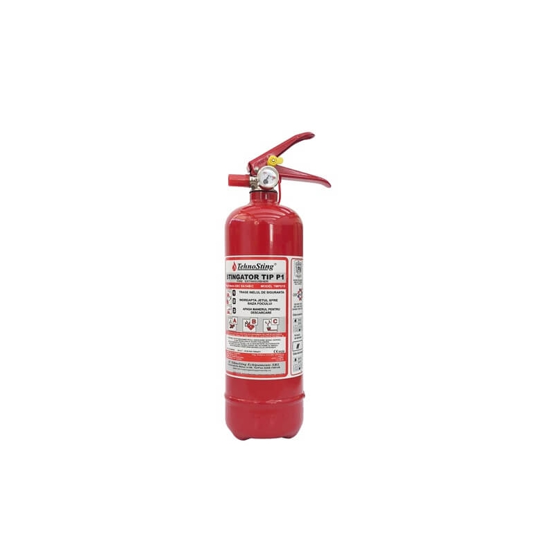 Stingator auto portabil cu pulbere ABC, tip P1